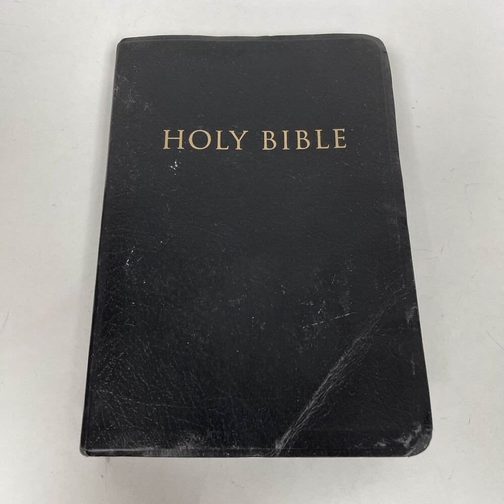 Holy Bible King James Version Reference Black Large Print Zondervan